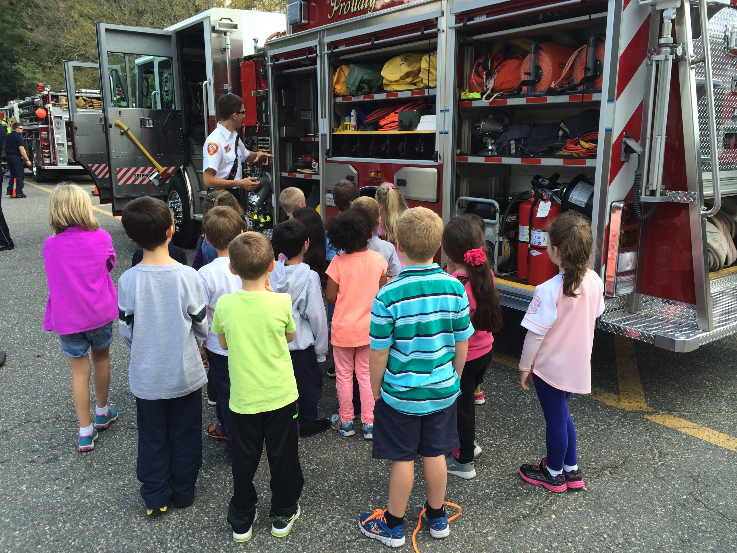 Home Fire Prevention Kids With Truck Scaled